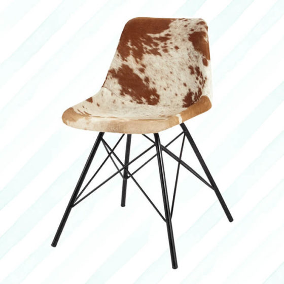 Baltic Cowhide Dining Chair