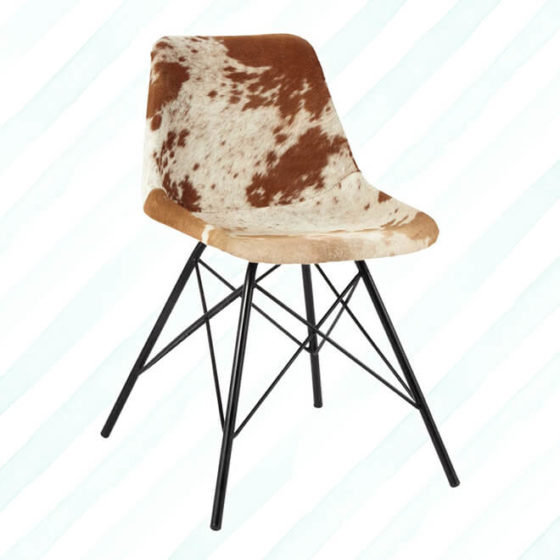 Baltic Cowhide Dining Chair
