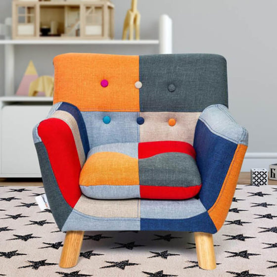 Aria Patchwork Kids Armchair