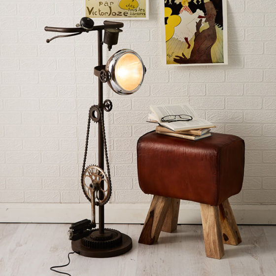 Cycle Chain Floor Lamp