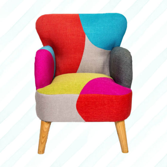 Lorcan Kids Patchwork Chair