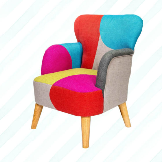 Lorcan Kids Patchwork Chair