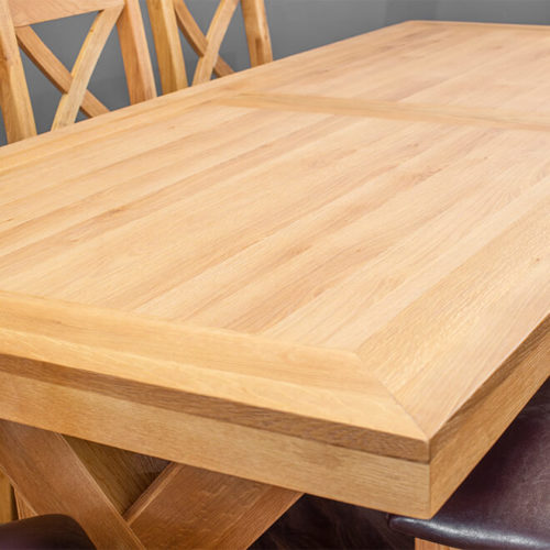 X Oak 2.2M Dining Table