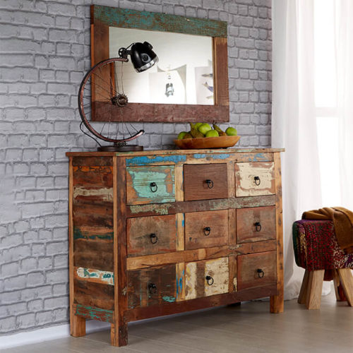 Coastal 9 Drawer Chest