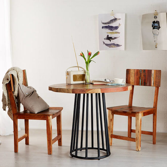 Coastal Round Dining Table