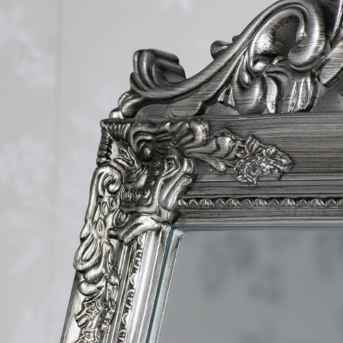 Chateau Cheval Mirror Silver