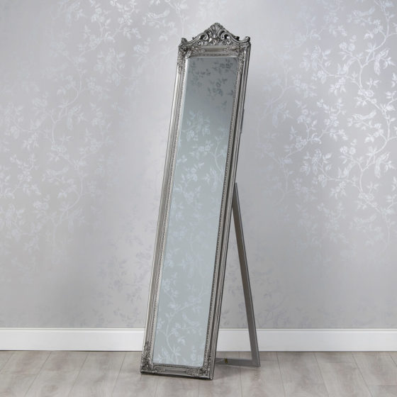 Chateau Cheval Mirror Silver