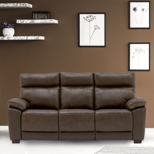 Prosecco 3 Seater Sofa - Brown