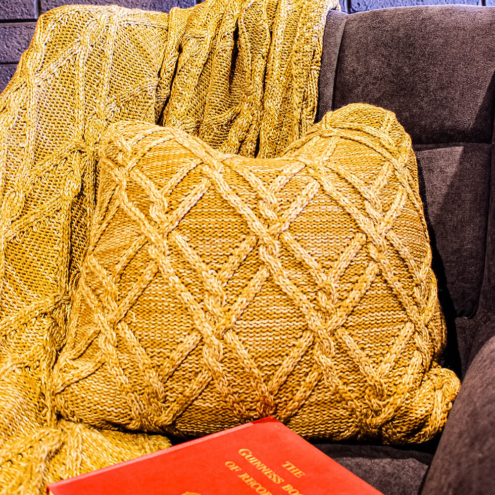 gold elephant cushion