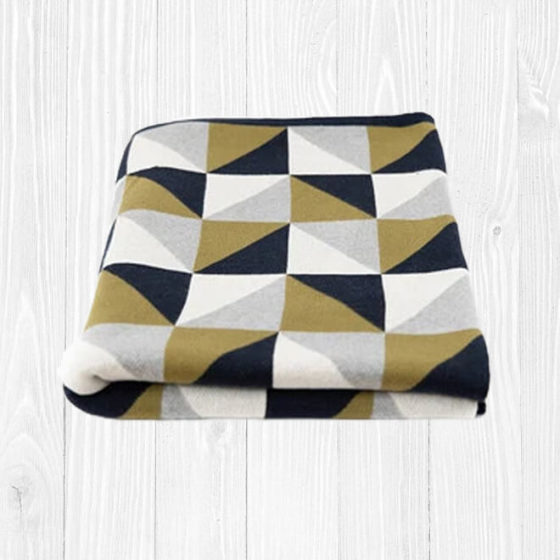 Elephant Living Checkered Throw