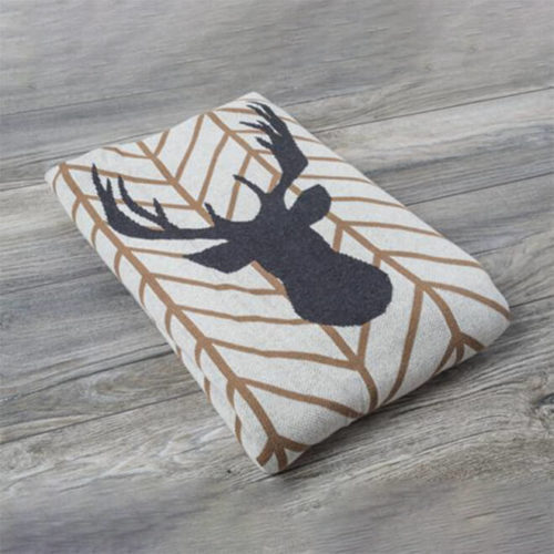 Elephant Living Stag Throw