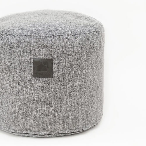 Elephant Footstool - Grey