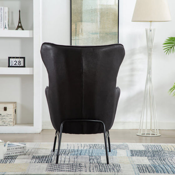 Perry Black Armchair