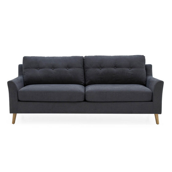 Ocean 3 Seater Sofa – Charcoal