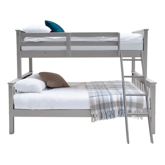 Duxbury Triple Bunk Bed – Grey