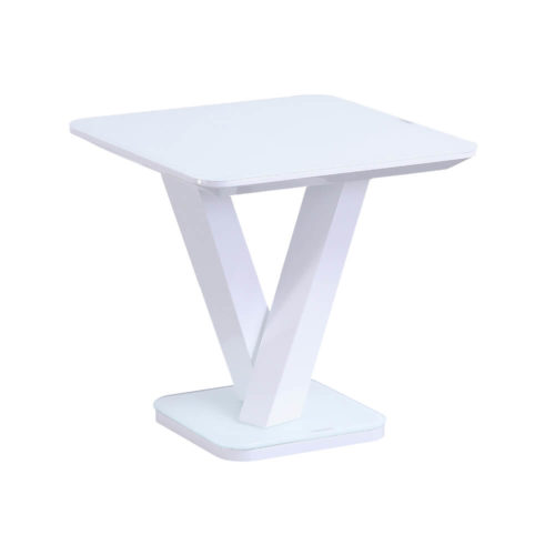 Nadal Lamp Table - White