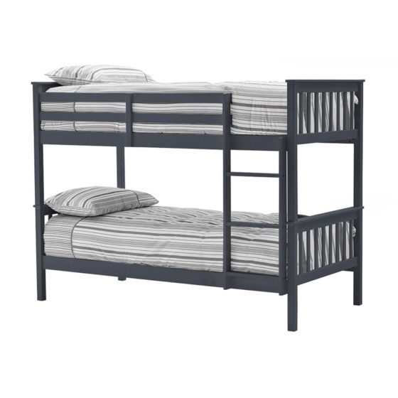 Sara 3ft Bunk Bed – Grey