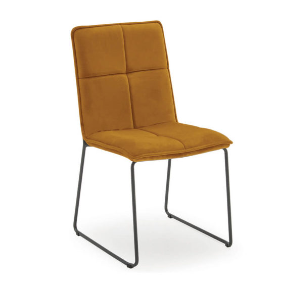 Soren Dining Chair – Mustard