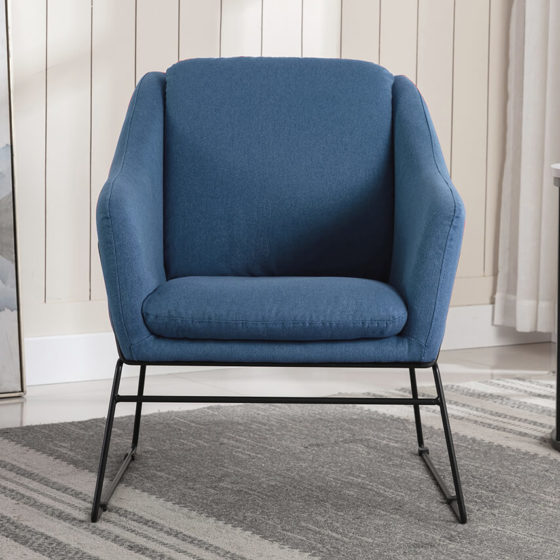 Lenny accent Chair – Blue
