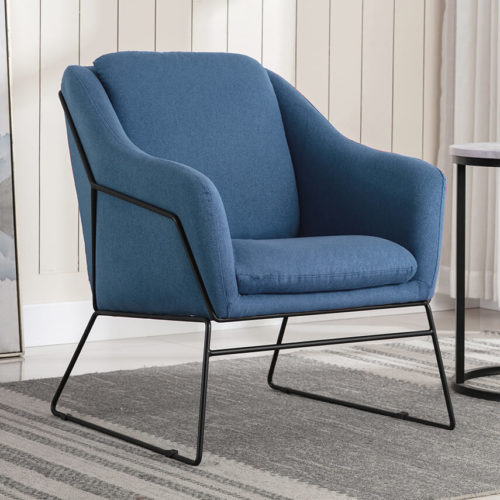 Lenny accent Chair - Blue