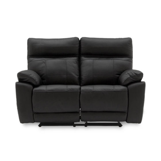 Prosecco 2 Seater Reclining Sofa – Black