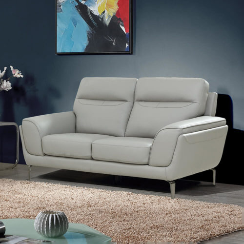 Victoria 2 Seater Sofa - Light Grey