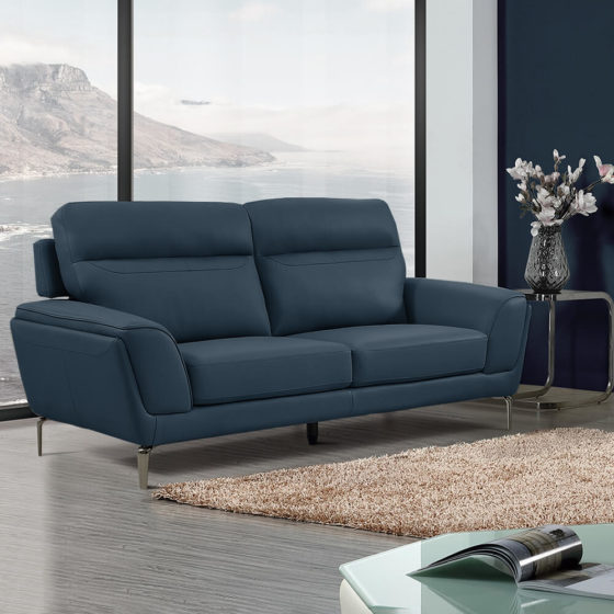 Victoria 3 Seater Sofa – Indigo