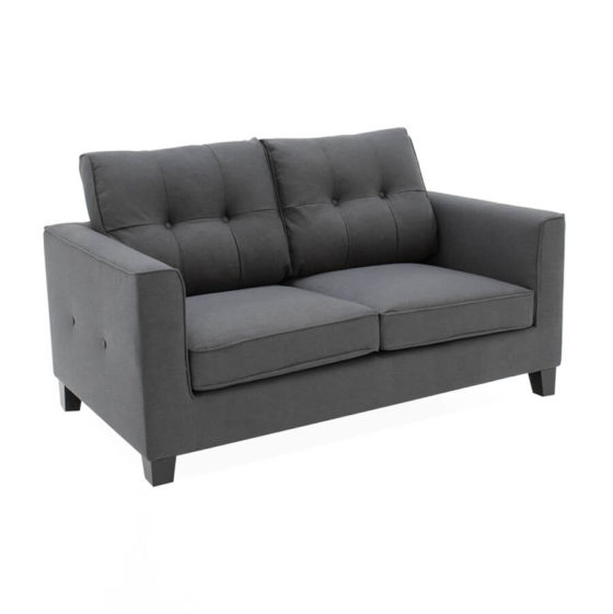 Astro 2 Seater Sofa Charcoal