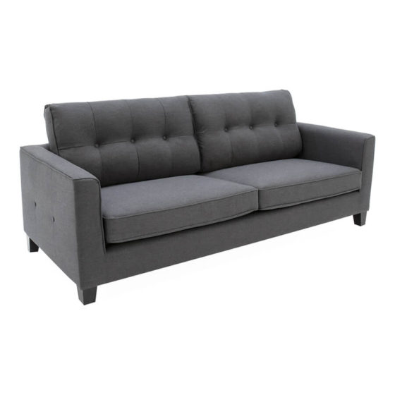 Astro 3 Seater Sofa Charcoal