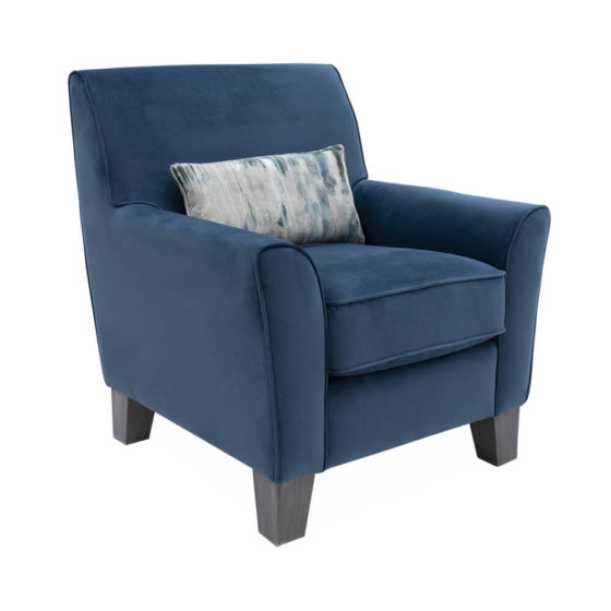 Cardiff Accent Chair – Blue