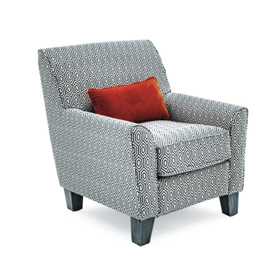 Cardiff Accent Chair – Graphite