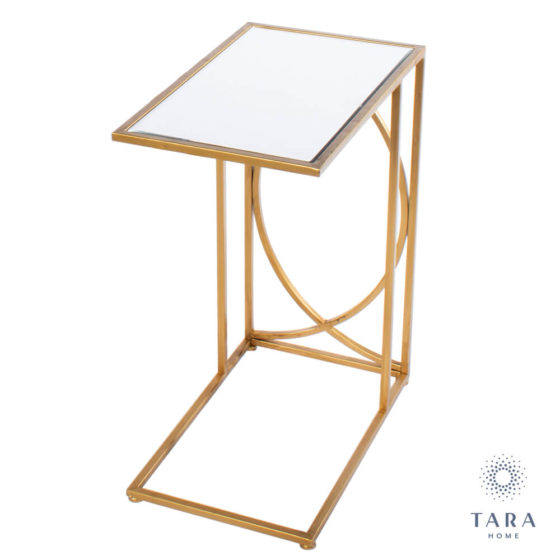 Franklin Sofa Table – Gold