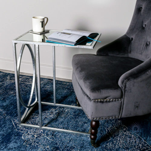 Franklin Sofa Table - Silver