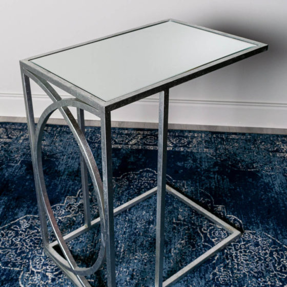 Franklin Sofa Table – Silver