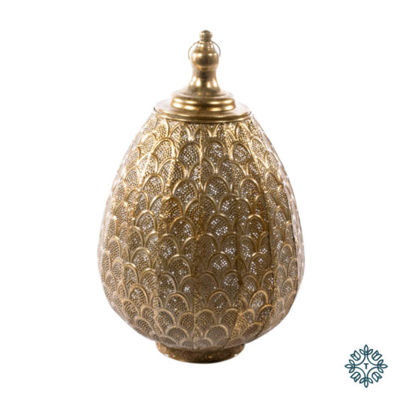 Casablanca Table Lamp Gold 50cm