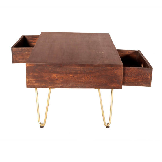 Dark Gold Coffee Table