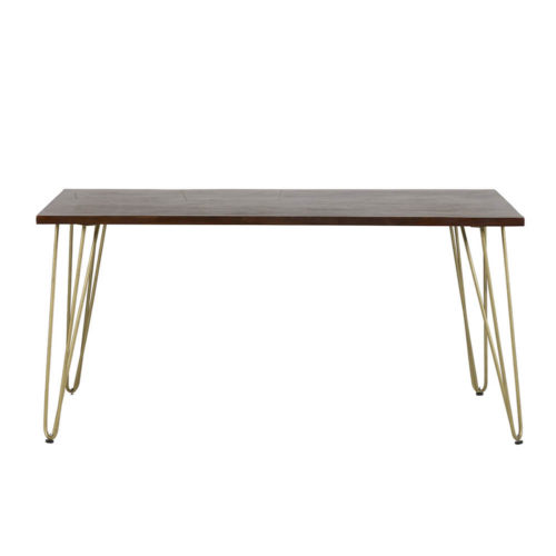 Dark Gold Dining Table