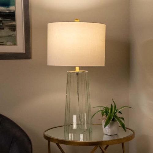Jessa Table Lamp - Glass 66cm