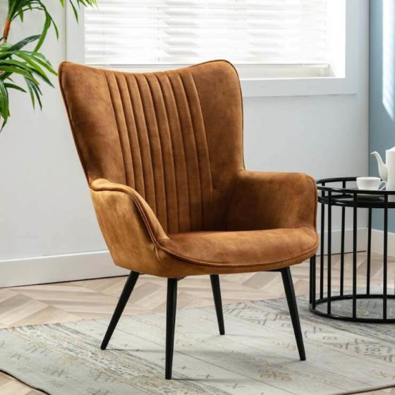 Lynette Accent Chair – Gold