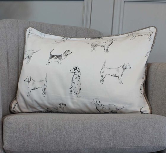 Dogs Sketch Cushion