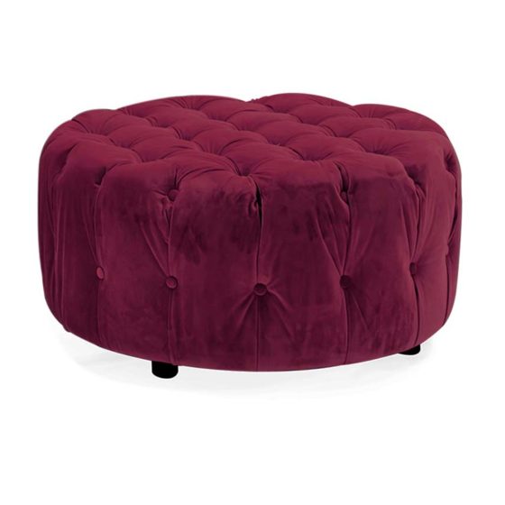 Dover Footstool – Berry