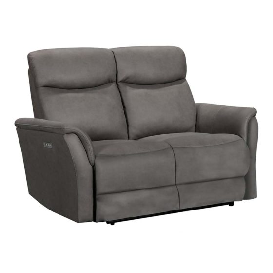 Reeves 2 Seater Electric Recliner – Grey