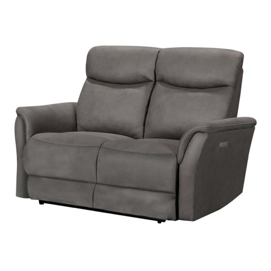 Reeves 2 Seater Electric Recliner – Grey