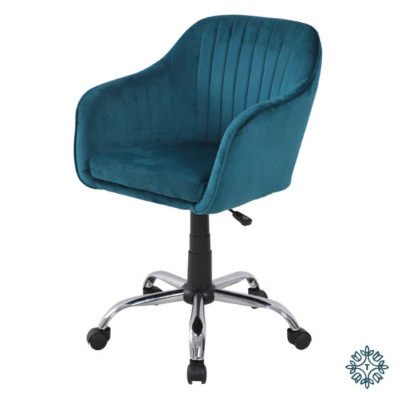 Regina Home Office Chair – Teal