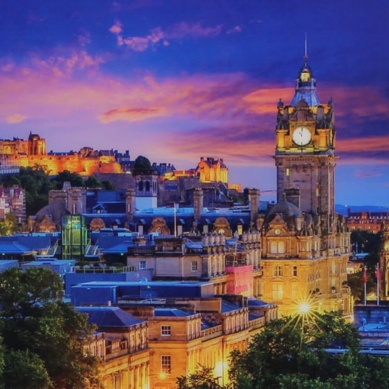 Edinburgh View Artwork