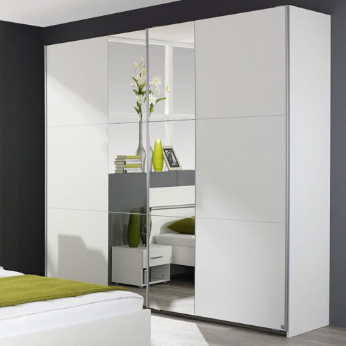 Fellbach 1.75m Sliding Wardrobe - Alpine White