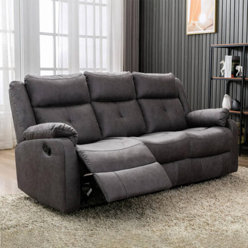 Affleck 3 Seater Sofa - Grey