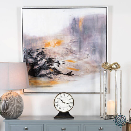 Hand painted canvas - Addison 90x90cm