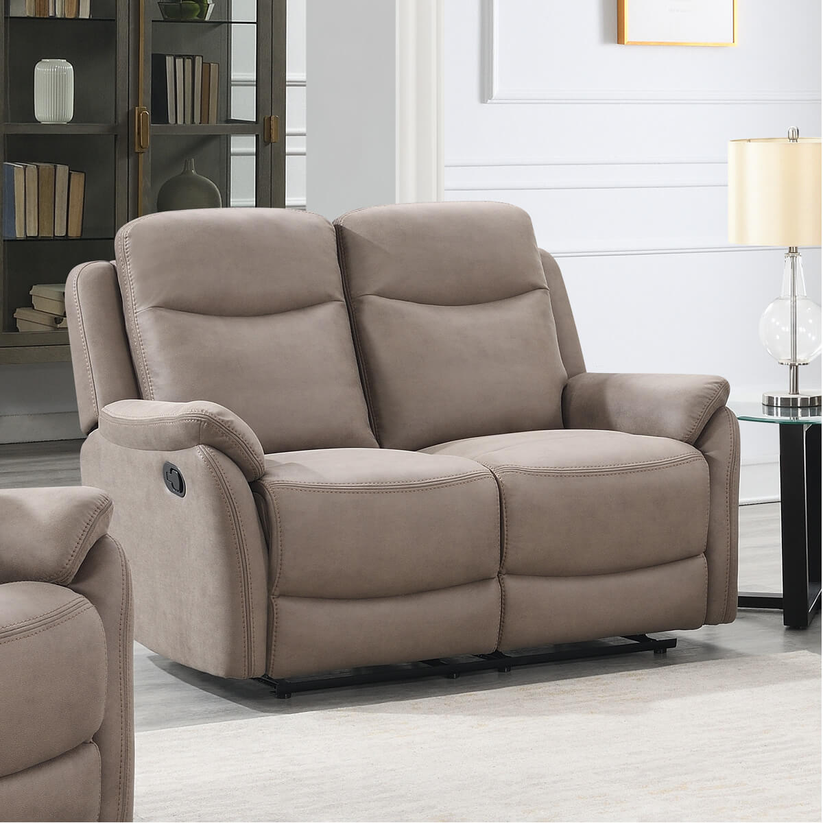 Evander 2 Seater Sofa - Taupe