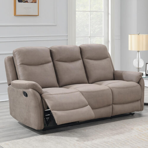 Evander 3 Seater Sofa - Taupe